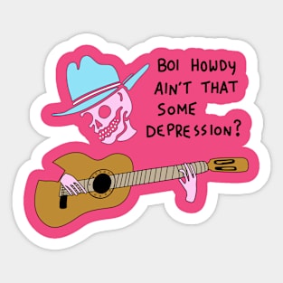 Some Depressision Sticker